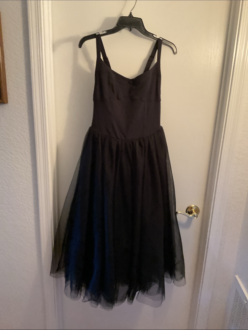 Free People X Intimately Fp Let's Talk Tutu Slip Dress In Black - Picture 11 of 14
